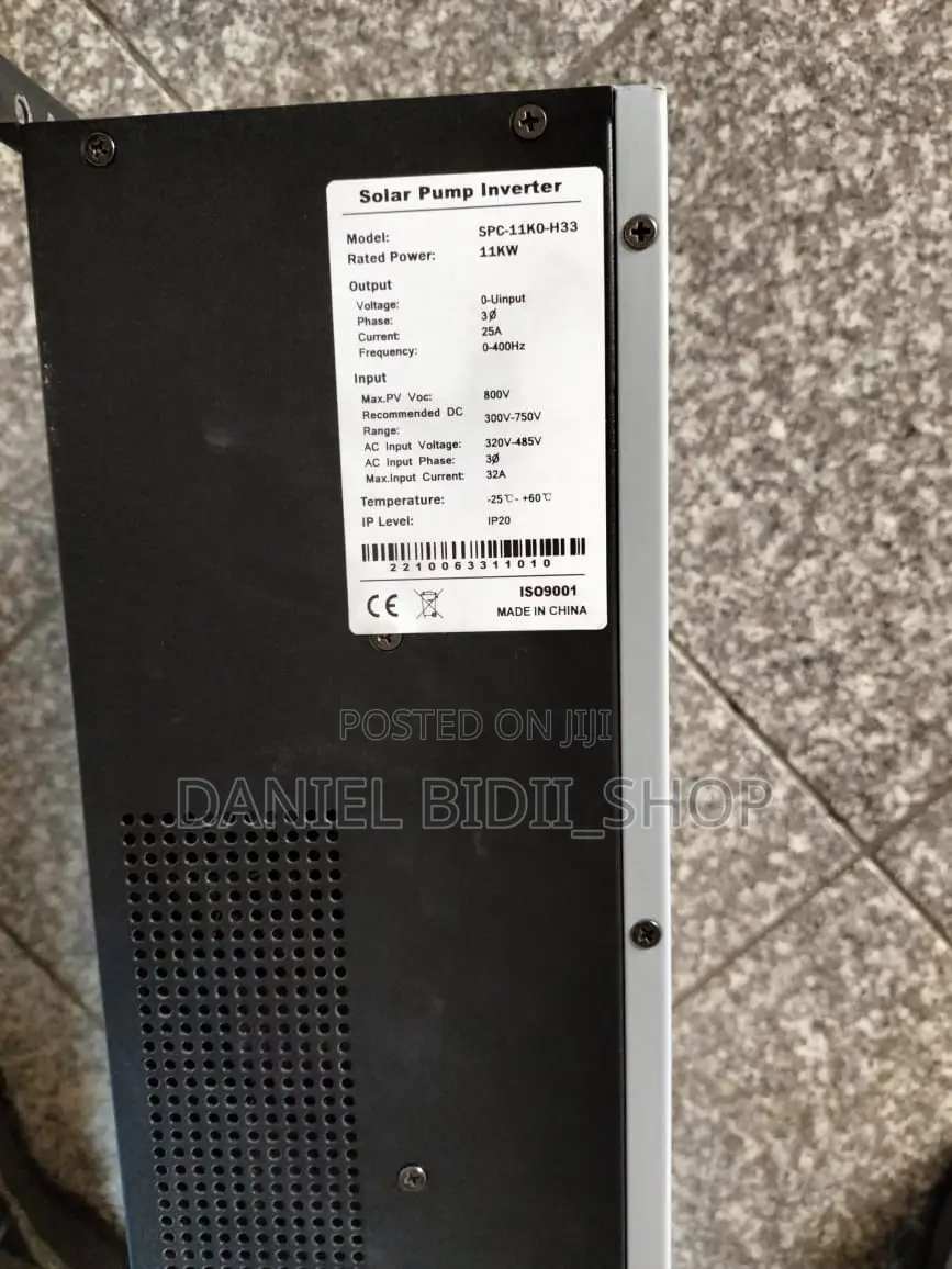 Solar Pumping Sunverter 11kw 3phase Inverter