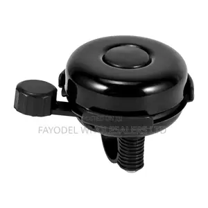 Classic Black Bike Bell – Aluminum Build