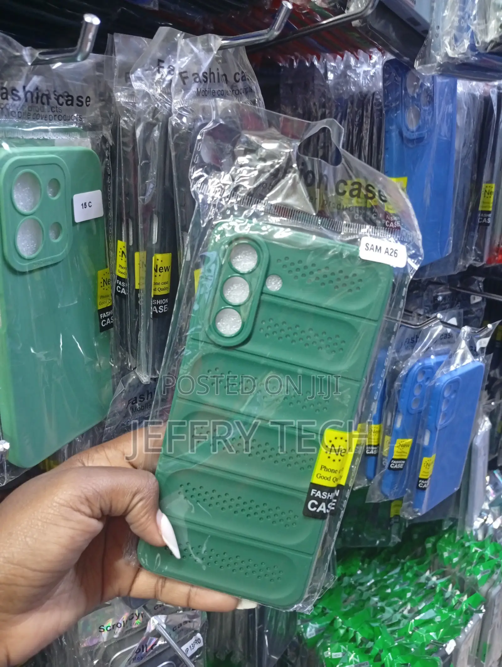 Samsung Galaxy a Green, Breathable Mesh Phone Case