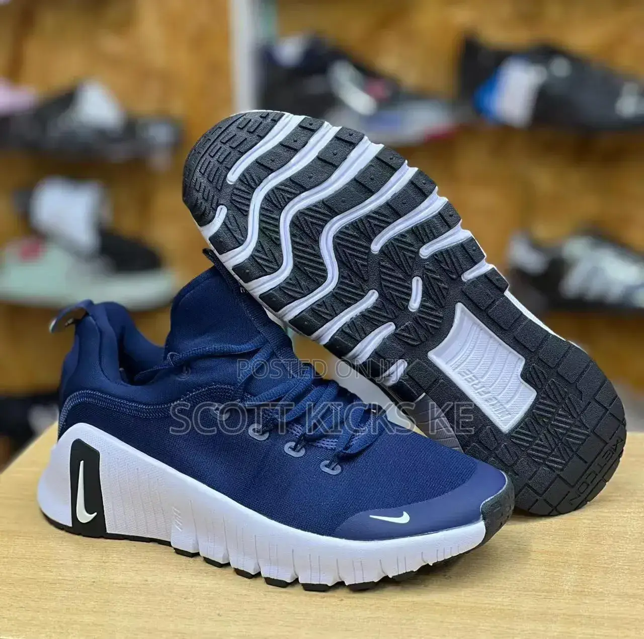 Nike Free Metcon Navy Blue