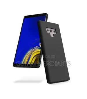 Samsung Note 9 Black Liquid Silicone Back Case/ Cover