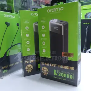 Power Bank.Super Fast Charging 20000mah 22.5watts Smart Led Display