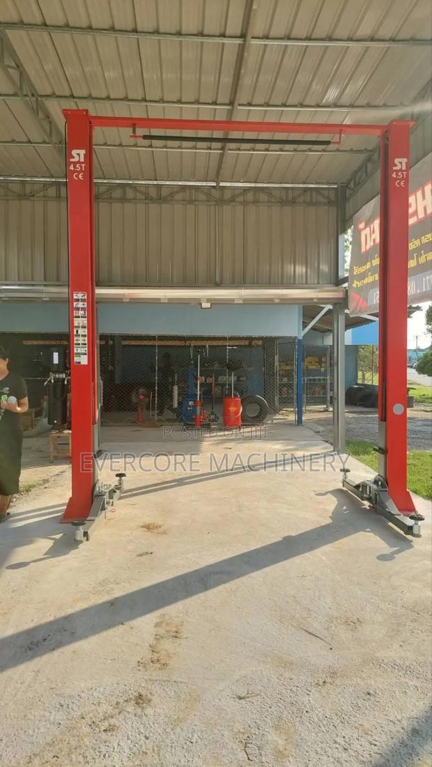 Commercial 4tonne Two Post Car Lifting Machine. - thumbnail 2