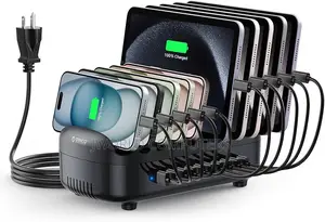 120w Multi-Ports Desktop Charging Station