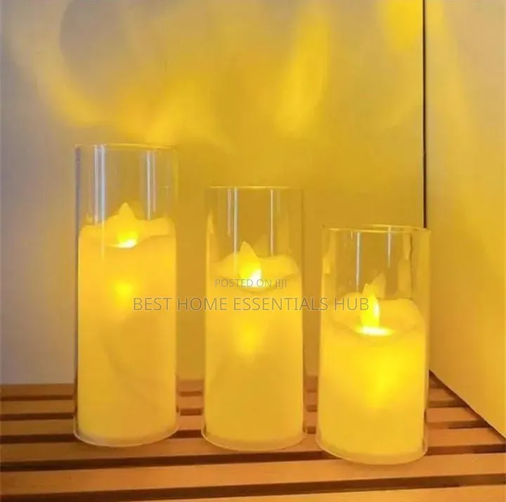 *3pcs Set Led Candles