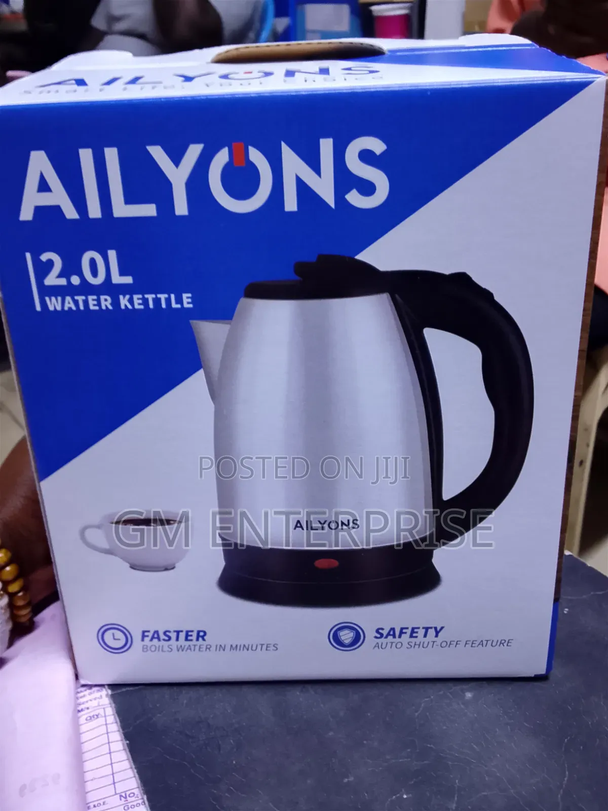 Stainless Steel Ailyons Kettle