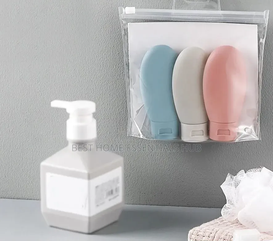 *3pcs Nordic Style Travel Lotion Bottle Set