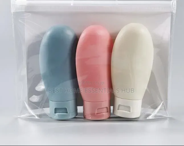 *3pcs Nordic Style Travel Lotion Bottle Set
