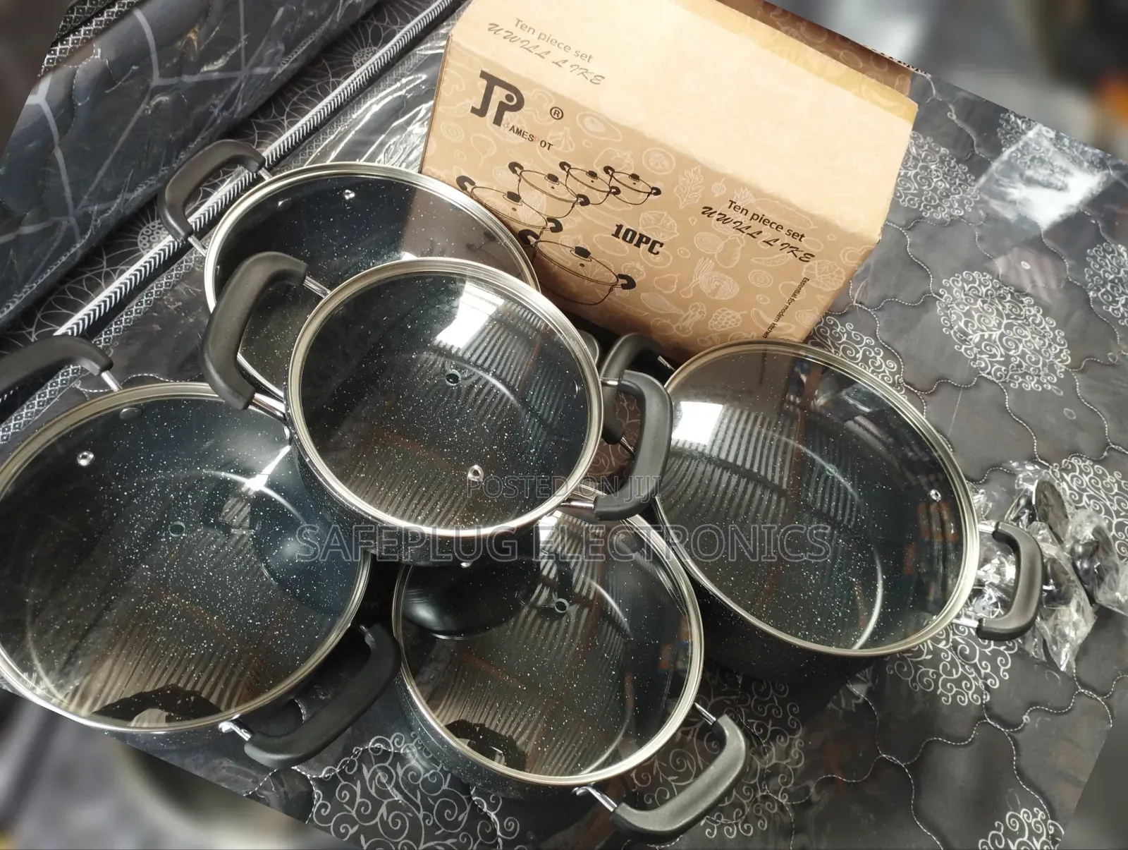 Jp Granite Cookware Set (10pcs) – Quality Kitchen Set at 3800