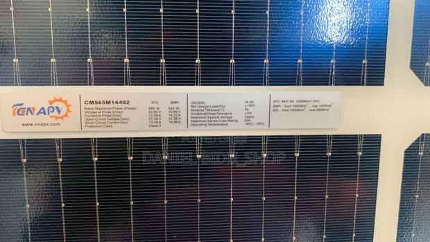 565watts Bifacial Pv Solar Panel - thumbnail 2