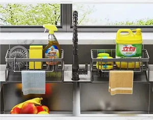 *Sink Caddy With Towel Holder