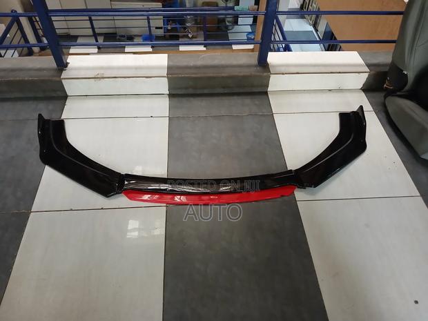Universal Front Bumper Lip Spoiler – Car Rubber Protector Strip