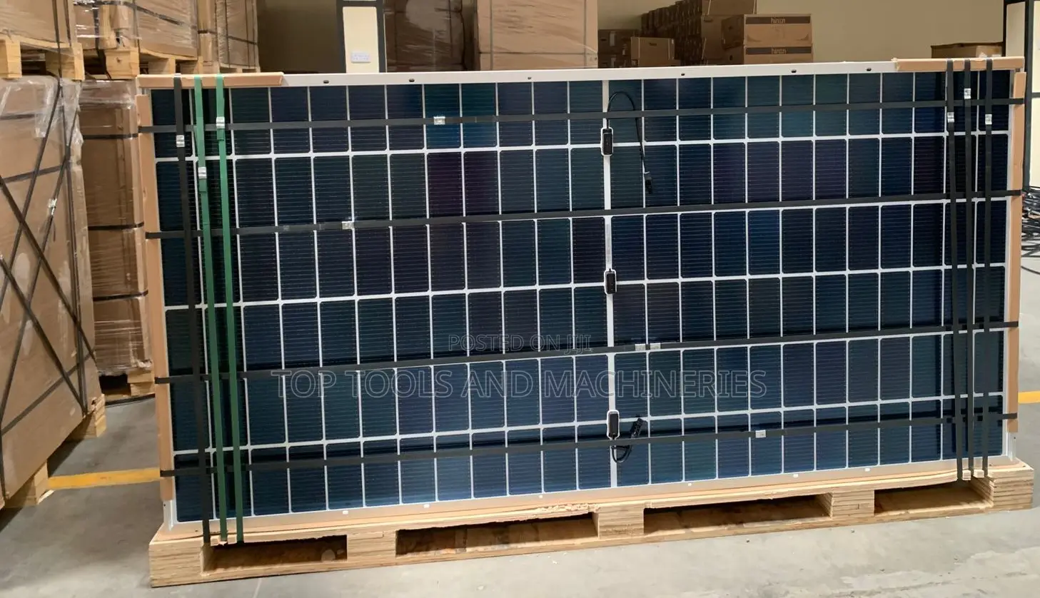565 Watts Monocrystalline Bifacial Solar Panel