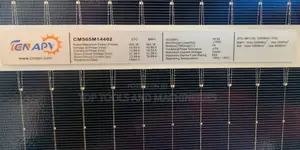 565 Watts Monocrystalline Bifacial Solar Panel
