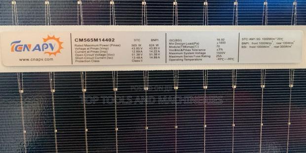 565 Watts Monocrystalline Bifacial Solar Panel - thumbnail 2
