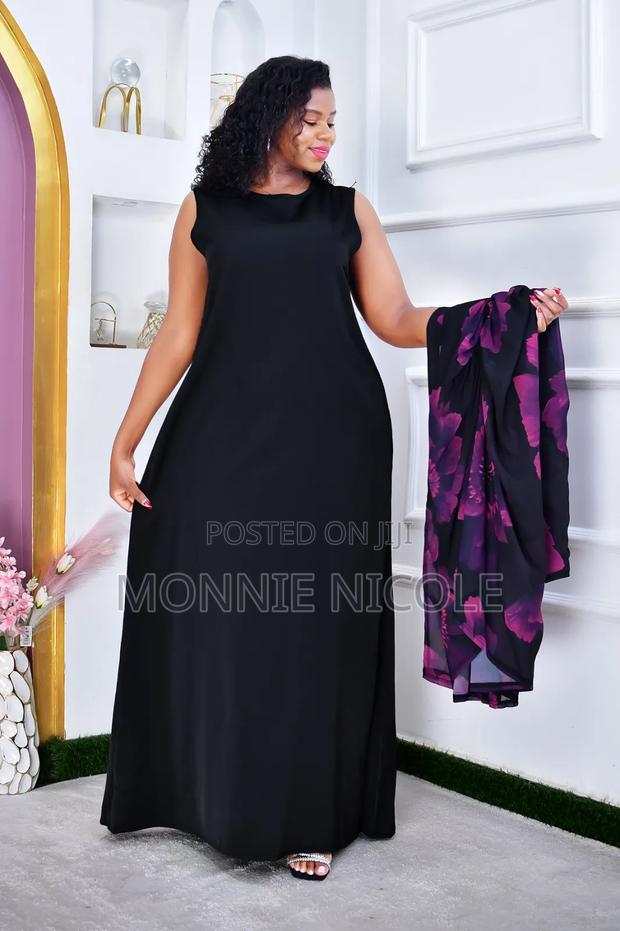 Beautiful Kaftans Purple Black - thumbnail 2