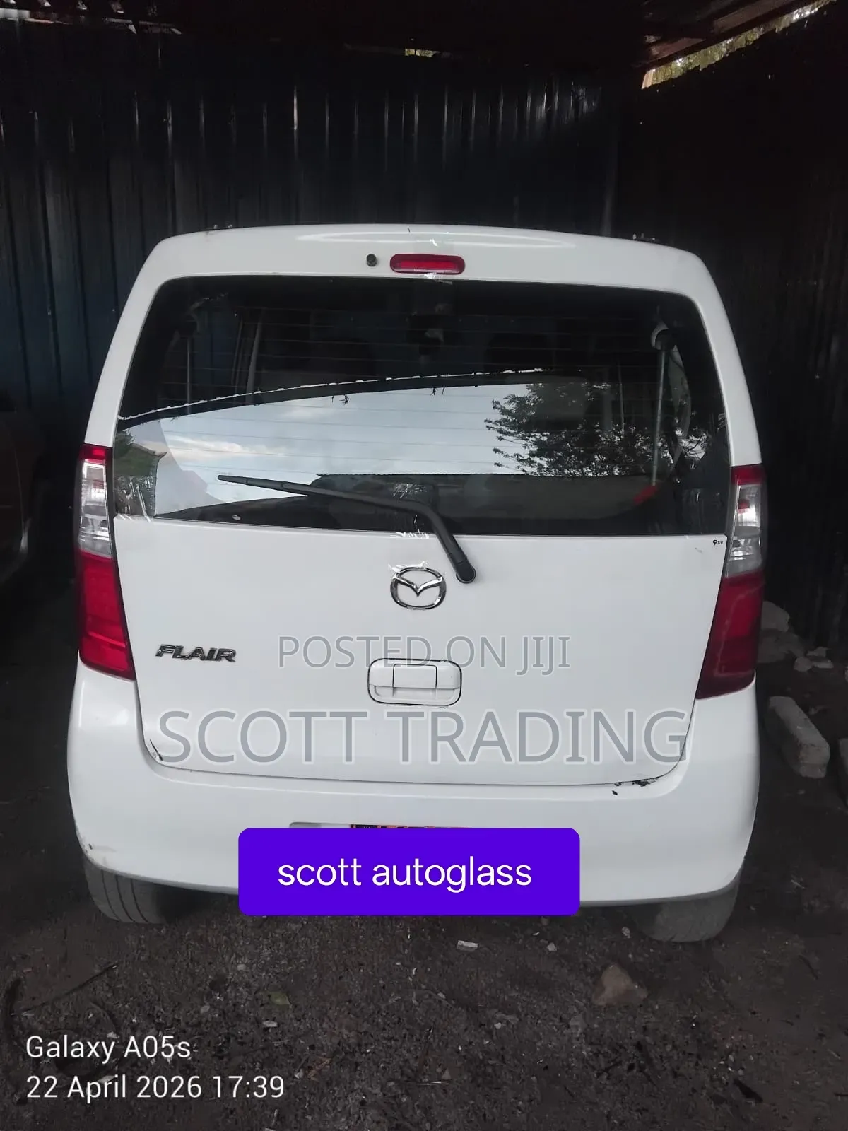 Mazda Flair Rear Windscreen