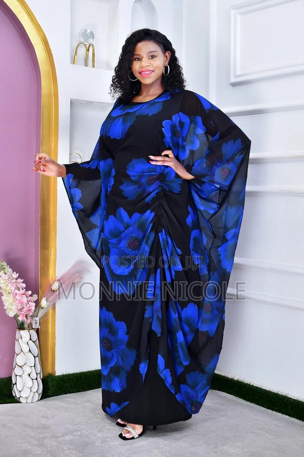 Deep Blue -Black Kaftan Trendy - thumbnail 2