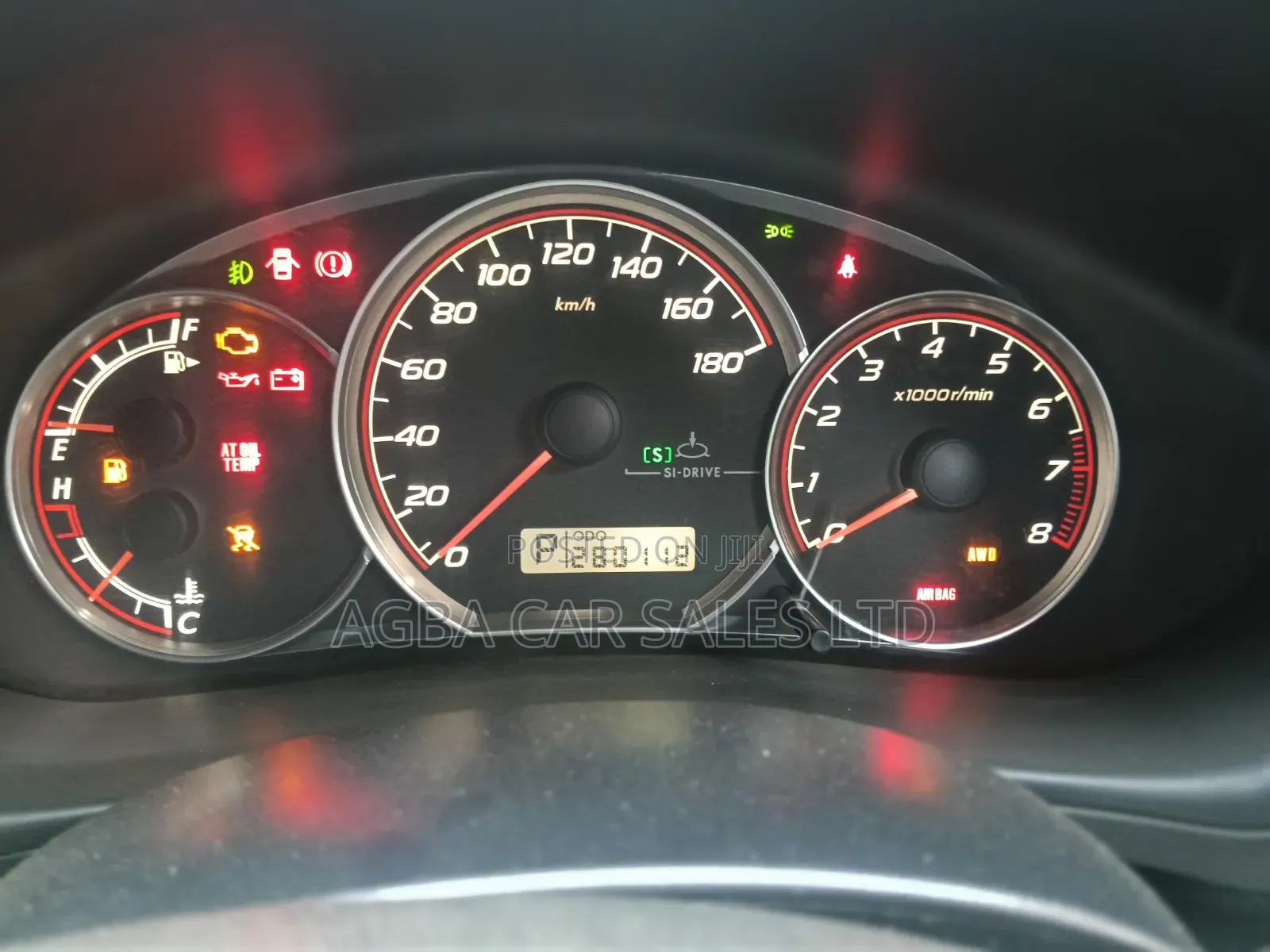 Subaru Forester 2009 Red