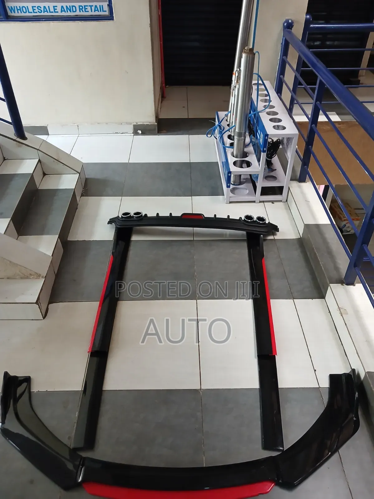 Complete Universal Car Body Kit–Front Lip, Side Skirts, Rear Diffuser