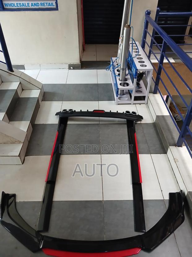 Complete Universal Car Body Kit–Front Lip, Side Skirts, Rear Diffuser