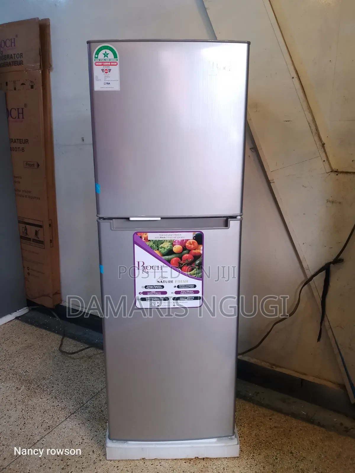 Roch Doube Door Refrigerator (New)