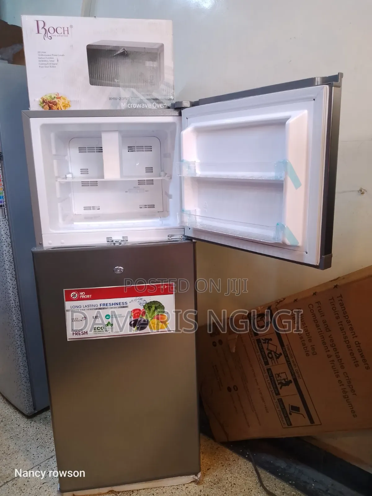 No Frost Rand New Fridge