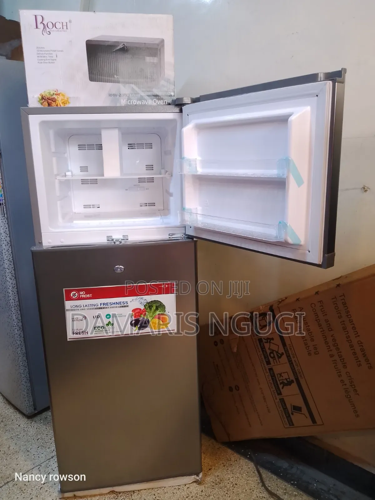 No Frost Rand New Fridge