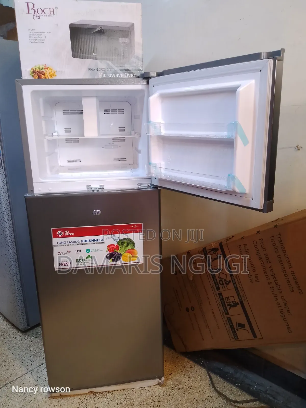 No Frost Rand New Fridge