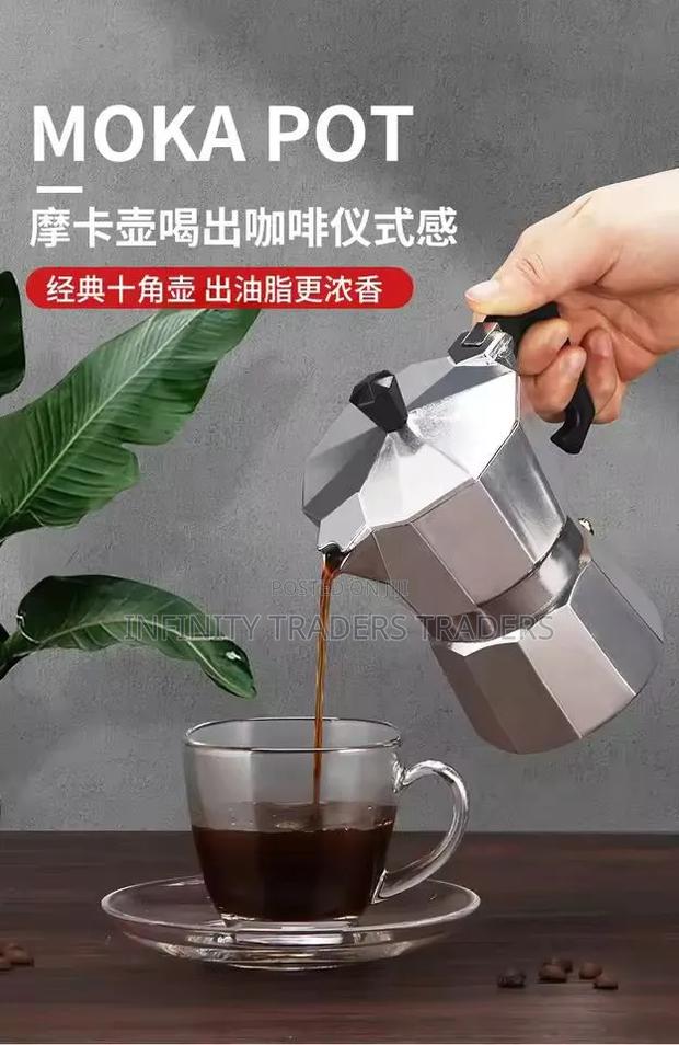 600mls Aluminum Pot Coffee Maker Espresso