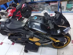 Black Sports Kids Electric Bike