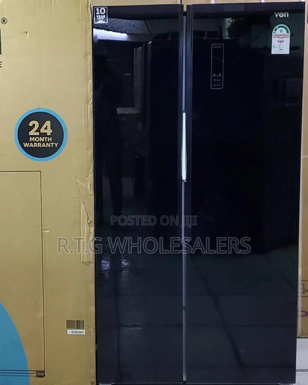 Von 442l Side by Side Refrigerator No Frost