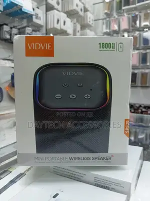 Vidvie Sp929 Portable Wireless Speaker With an 1800mah Battery.