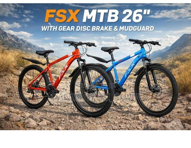 Adult Mountain Bike FSX Size 26inch With Gear Disc
