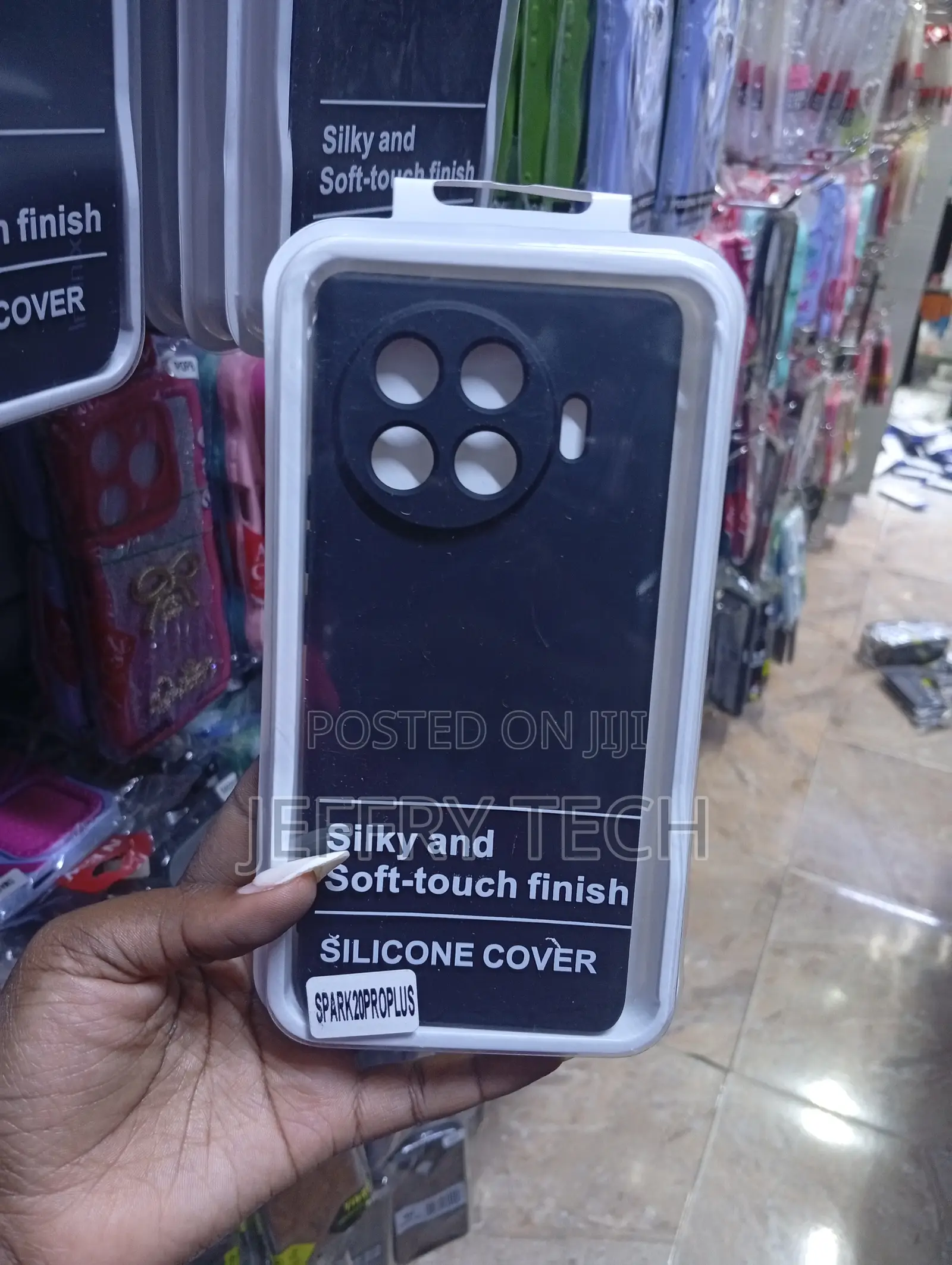 Tecno Spark 20 Pro Plus Anti-Fingerprint Matte Finish Case