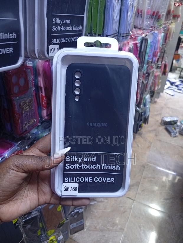 Samsung Galaxy A50 High-Grade, Shock-Absorbent Silicone Case