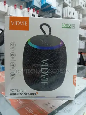 This Is a Vidvie Sp926 Portable Wireless Speaker.