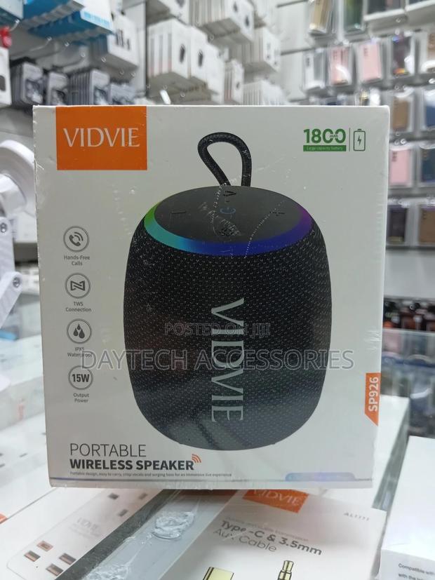 This Is a Vidvie Sp926 Portable Wireless Speaker. - thumbnail 3