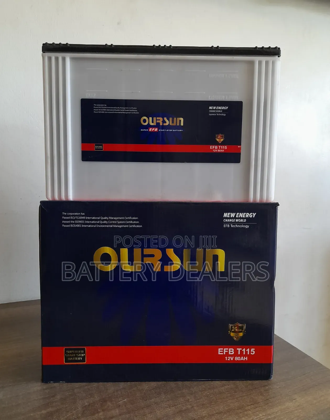 Ourson Car Battery T115 Efb, Start Stop