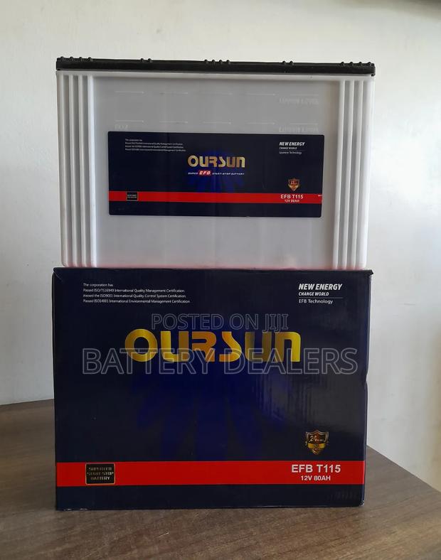 Ourson Car Battery T115 Efb, Start Stop