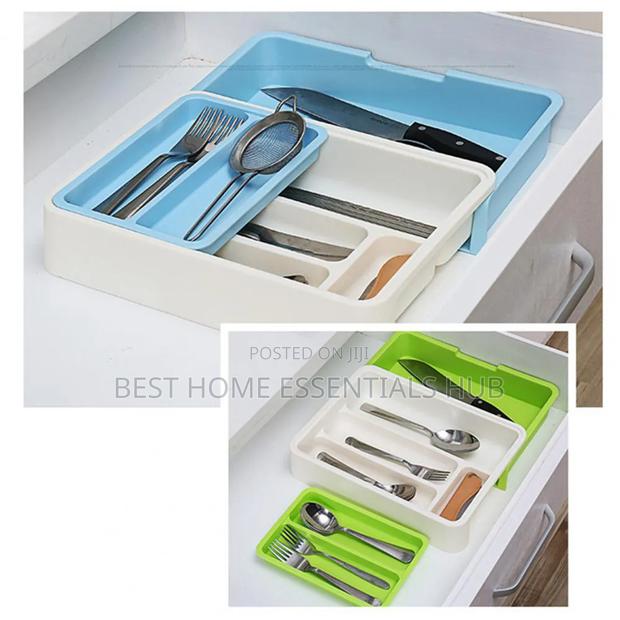 *Expandable Cutlery Organiser