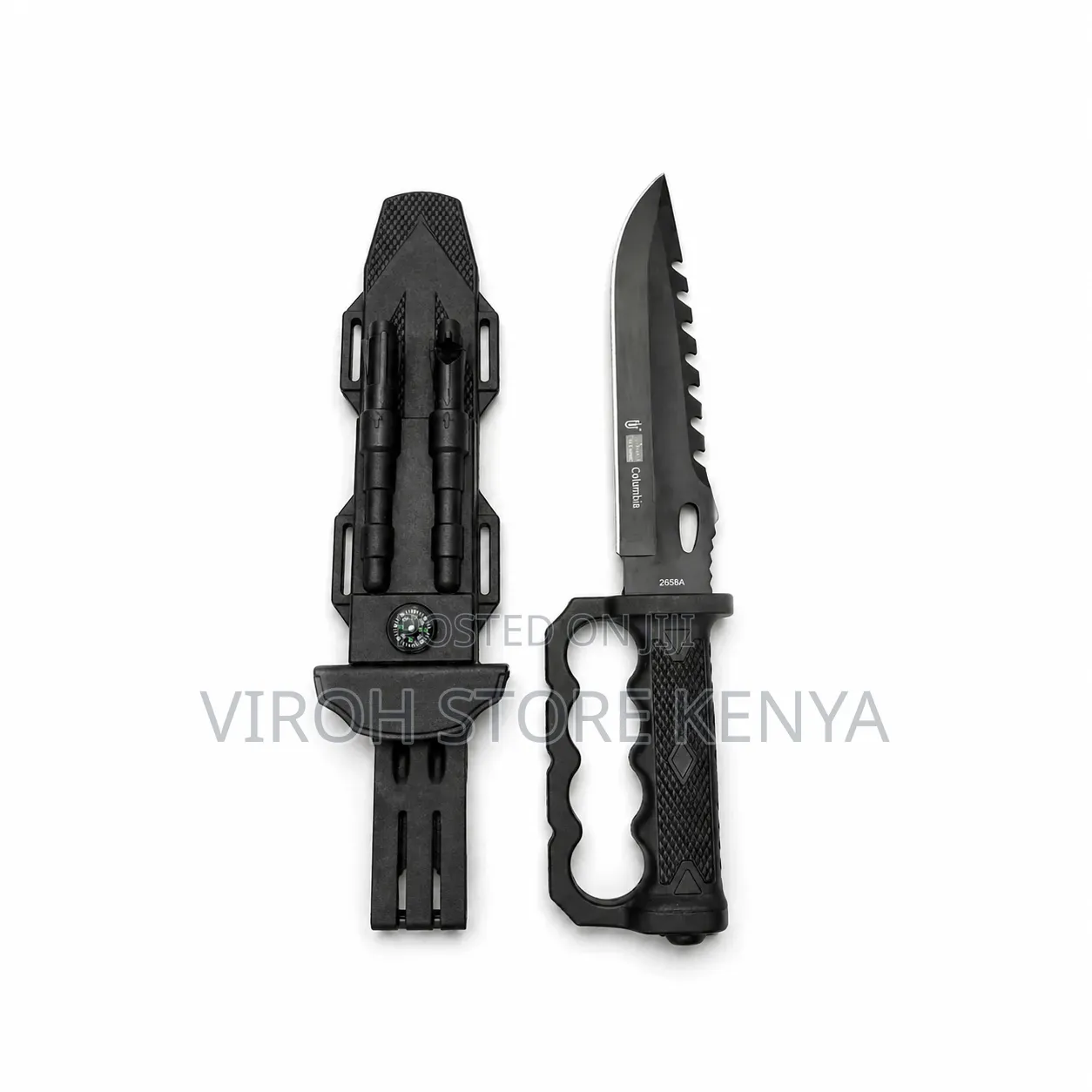 Columbia Tech Knife With Compass Plastic Holder