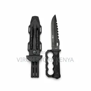 Columbia Tech Knife With Compass Plastic Holder
