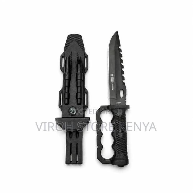 Columbia Tech Knife With Compass Plastic Holder
