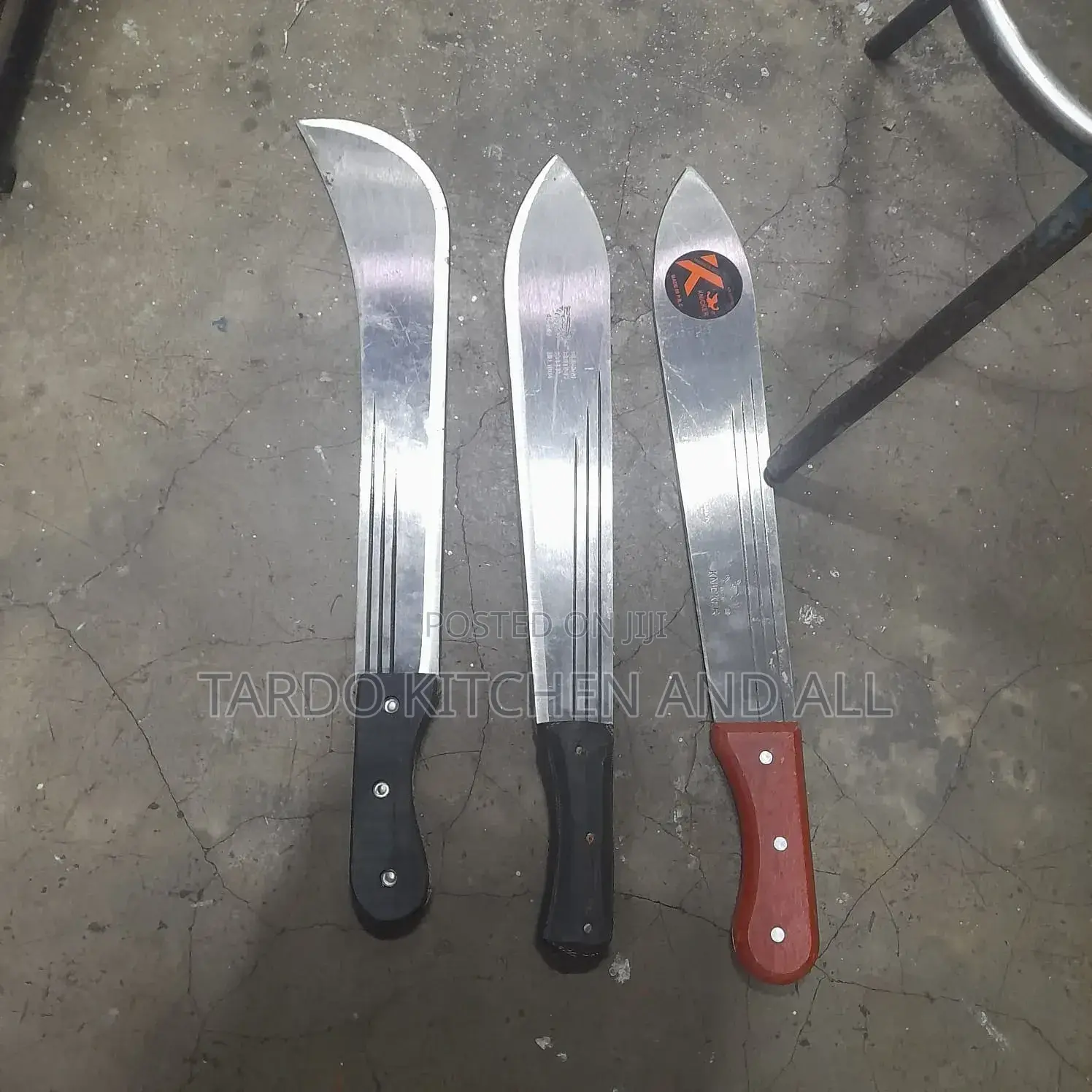 Heavy Duty Panga With Rubber Handles