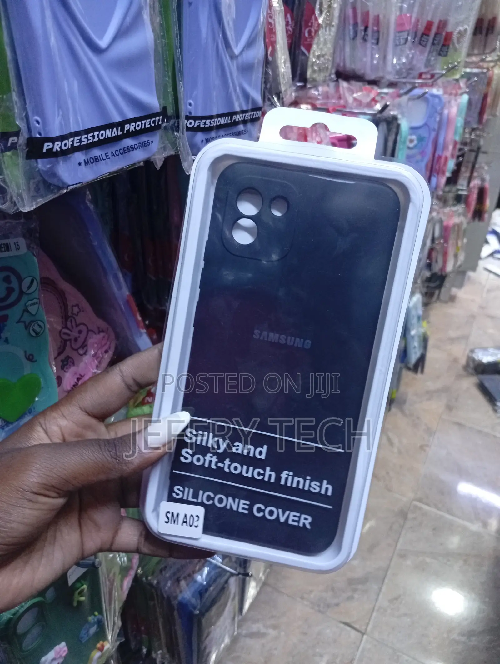 Samsung Galaxy A02 Silky and Soft-Touch Finish Cover