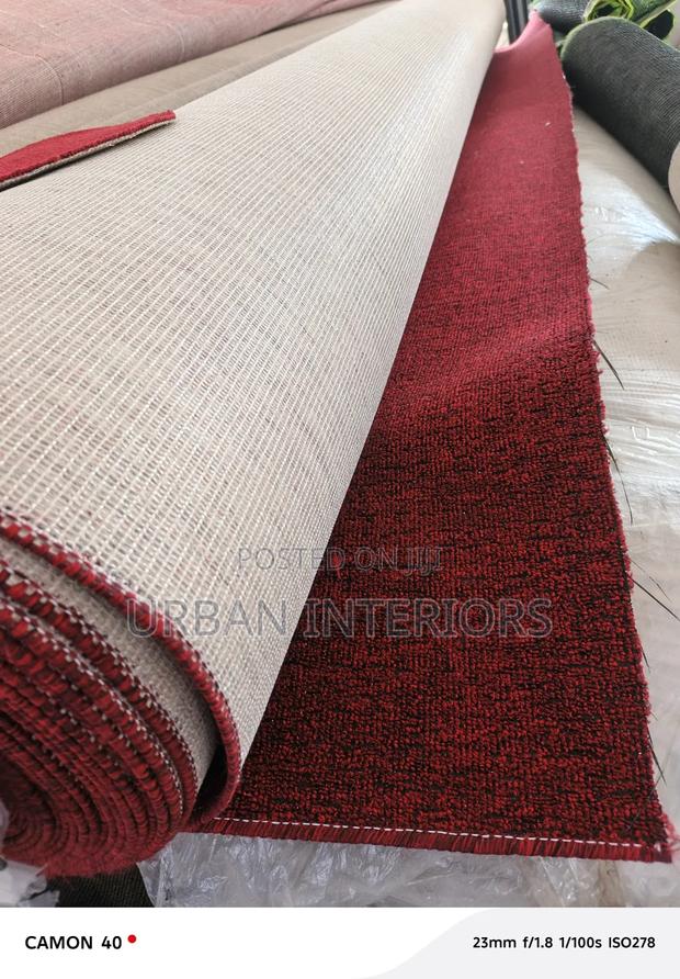 Maroon Soft Texture Carpet Maroon Soft Texture Carpet - main view