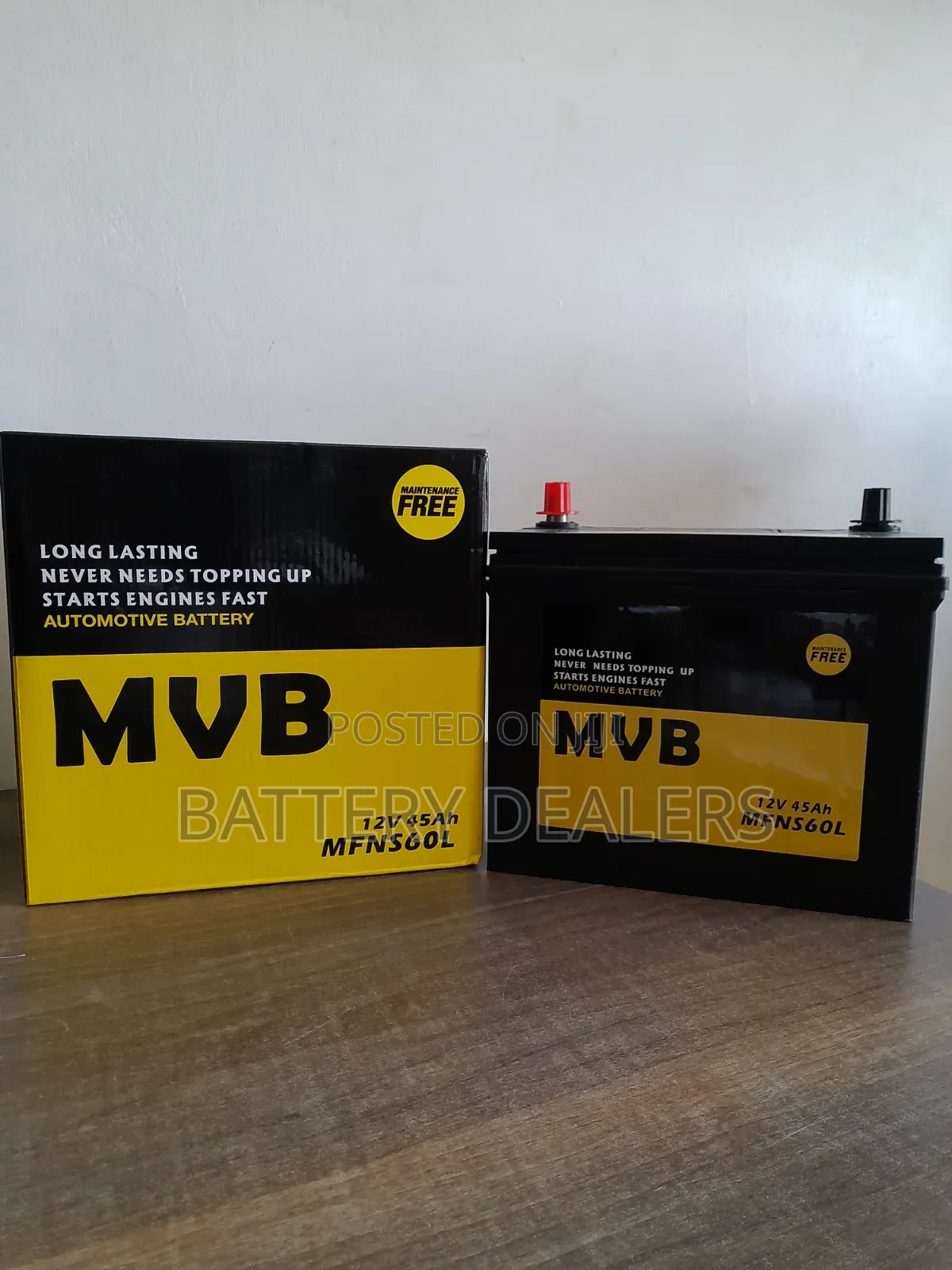 Ns60 MVB Car Battery