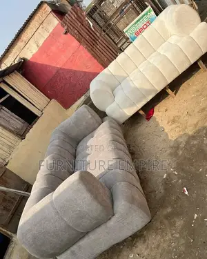 Duotone Tufted Sofa Set