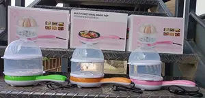 Multifunction Double Egg Boiler With Pan